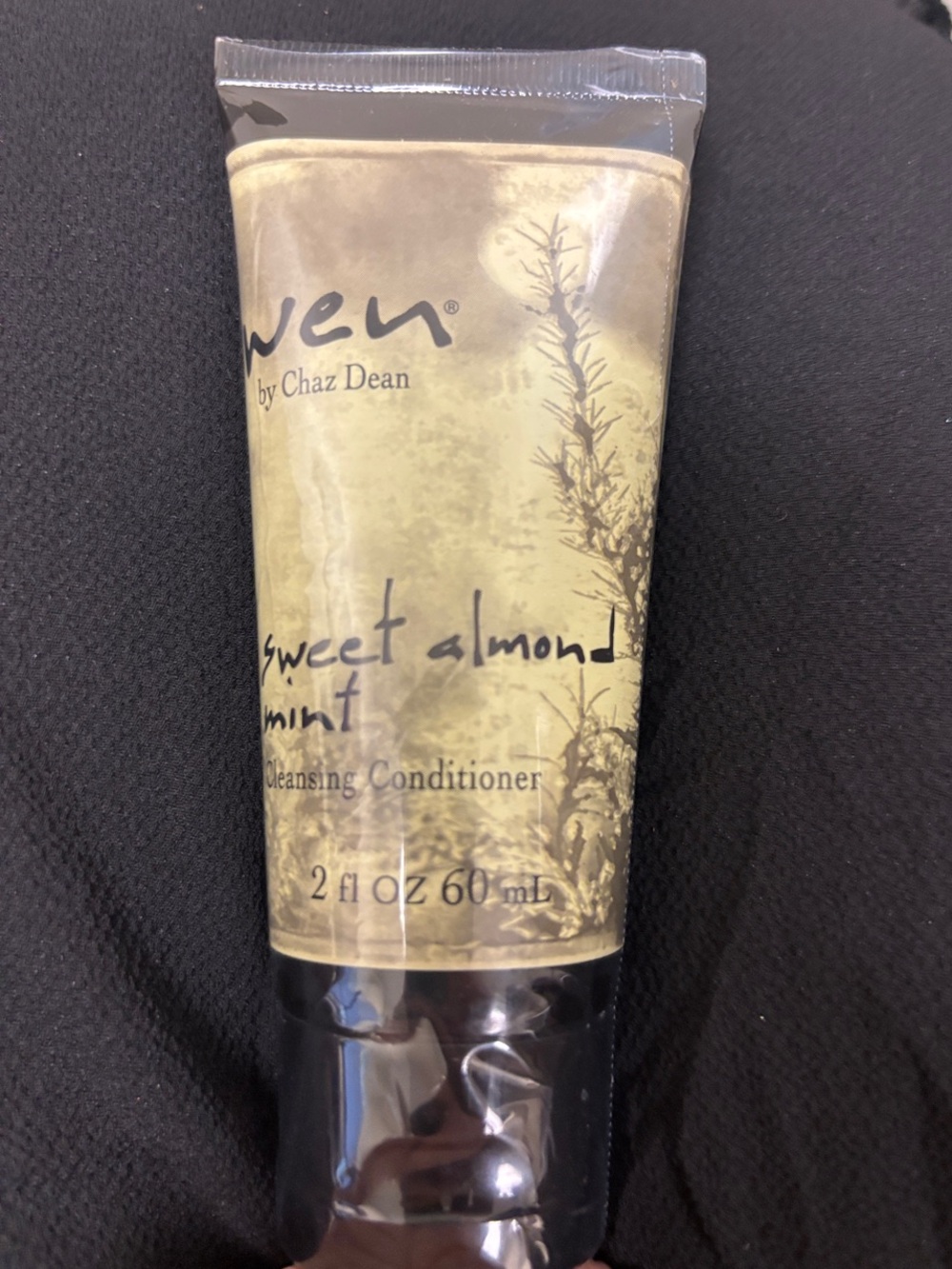 WEN Sweet Almond Mint Cleansing Conditioner 2 fl OZ or 60 mL (New Sealed)
